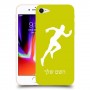 רץ כיסוי מגן קשיח בעיצוב אישי עם השם שלך ל Apple iPhone 8 יחידה אחת סקרין מובייל