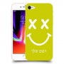 סמיילי כיסוי מגן קשיח בעיצוב אישי עם השם שלך ל Apple iPhone 8 יחידה אחת סקרין מובייל