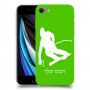 סקִי כיסוי מגן קשיח בעיצוב אישי עם השם שלך ל Apple iPhone SE (2020) יחידה אחת סקרין מובייל