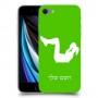 אימון ספורט - אישה כיסוי מגן קשיח בעיצוב אישי עם השם שלך ל Apple iPhone SE (2020) יחידה אחת סקרין מובייל