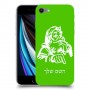 סנטה קלאוס כיסוי מגן קשיח בעיצוב אישי עם השם שלך ל Apple iPhone SE (2020) יחידה אחת סקרין מובייל