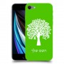 עץ כיסוי מגן קשיח בעיצוב אישי עם השם שלך ל Apple iPhone SE (2020) יחידה אחת סקרין מובייל