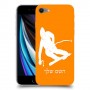 סקִי כיסוי מגן קשיח בעיצוב אישי עם השם שלך ל Apple iPhone SE (2020) יחידה אחת סקרין מובייל