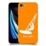 גלישת מפרש כיסוי מגן קשיח בעיצוב אישי עם השם שלך ל Apple iPhone SE (2020) יחידה אחת סקרין מובייל