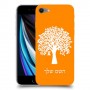 עץ כיסוי מגן קשיח בעיצוב אישי עם השם שלך ל Apple iPhone SE (2020) יחידה אחת סקרין מובייל