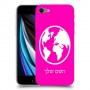 עולם כיסוי מגן קשיח בעיצוב אישי עם השם שלך ל Apple iPhone SE (2020) יחידה אחת סקרין מובייל