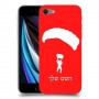צניחה חופשית כיסוי מגן קשיח בעיצוב אישי עם השם שלך ל Apple iPhone SE (2020) יחידה אחת סקרין מובייל
