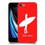 גלישה כיסוי מגן קשיח בעיצוב אישי עם השם שלך ל Apple iPhone SE (2020) יחידה אחת סקרין מובייל