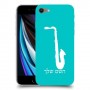 סקספון כיסוי מגן קשיח בעיצוב אישי עם השם שלך ל Apple iPhone SE (2020) יחידה אחת סקרין מובייל