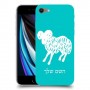 טלה כיסוי מגן קשיח בעיצוב אישי עם השם שלך ל Apple iPhone SE (2020) יחידה אחת סקרין מובייל