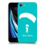 צניחה חופשית כיסוי מגן קשיח בעיצוב אישי עם השם שלך ל Apple iPhone SE (2020) יחידה אחת סקרין מובייל