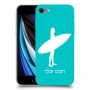 גלישה כיסוי מגן קשיח בעיצוב אישי עם השם שלך ל Apple iPhone SE (2020) יחידה אחת סקרין מובייל