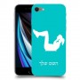 אימון ספורט - אישה כיסוי מגן קשיח בעיצוב אישי עם השם שלך ל Apple iPhone SE (2020) יחידה אחת סקרין מובייל