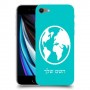 עולם כיסוי מגן קשיח בעיצוב אישי עם השם שלך ל Apple iPhone SE (2020) יחידה אחת סקרין מובייל