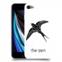 ציפור לבלוע כיסוי מגן קשיח בעיצוב אישי עם השם שלך ל Apple iPhone SE (2020) יחידה אחת סקרין מובייל