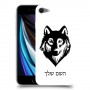 זאב כיסוי מגן קשיח בעיצוב אישי עם השם שלך ל Apple iPhone SE (2020) יחידה אחת סקרין מובייל