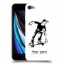 ילד סקייטבורד כיסוי מגן קשיח בעיצוב אישי עם השם שלך ל Apple iPhone SE (2020) יחידה אחת סקרין מובייל