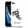 אופנוע שלג כיסוי מגן קשיח בעיצוב אישי עם השם שלך ל Apple iPhone SE (2020) יחידה אחת סקרין מובייל