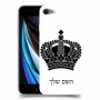 כתר מלכותי כיסוי מגן קשיח בעיצוב אישי עם השם שלך ל Apple iPhone SE (2020) יחידה אחת סקרין מובייל