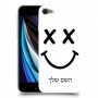 סמיילי כיסוי מגן קשיח בעיצוב אישי עם השם שלך ל Apple iPhone SE (2020) יחידה אחת סקרין מובייל