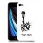 פסל החירות כיסוי מגן קשיח בעיצוב אישי עם השם שלך ל Apple iPhone SE (2020) יחידה אחת סקרין מובייל