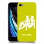 תאומים כיסוי מגן קשיח בעיצוב אישי עם השם שלך ל Apple iPhone SE (2020) יחידה אחת סקרין מובייל