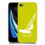גלישת מפרש כיסוי מגן קשיח בעיצוב אישי עם השם שלך ל Apple iPhone SE (2020) יחידה אחת סקרין מובייל