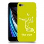 שחקן כדורעף כיסוי מגן קשיח בעיצוב אישי עם השם שלך ל Apple iPhone SE (2020) יחידה אחת סקרין מובייל