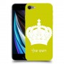 כתר מלכותי כיסוי מגן קשיח בעיצוב אישי עם השם שלך ל Apple iPhone SE (2020) יחידה אחת סקרין מובייל