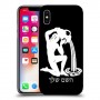 דלי כיסוי מגן קשיח בעיצוב אישי עם השם שלך ל Apple iPhone X יחידה אחת סקרין מובייל