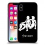 תאומים כיסוי מגן קשיח בעיצוב אישי עם השם שלך ל Apple iPhone X יחידה אחת סקרין מובייל