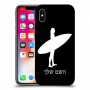 גלישה כיסוי מגן קשיח בעיצוב אישי עם השם שלך ל Apple iPhone X יחידה אחת סקרין מובייל