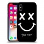 סמיילי כיסוי מגן קשיח בעיצוב אישי עם השם שלך ל Apple iPhone X יחידה אחת סקרין מובייל