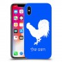 תרנגול כיסוי מגן קשיח בעיצוב אישי עם השם שלך ל Apple iPhone X יחידה אחת סקרין מובייל