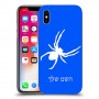 עכביש כיסוי מגן קשיח בעיצוב אישי עם השם שלך ל Apple iPhone X יחידה אחת סקרין מובייל