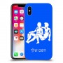 תאומים כיסוי מגן קשיח בעיצוב אישי עם השם שלך ל Apple iPhone X יחידה אחת סקרין מובייל