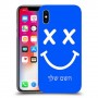 סמיילי כיסוי מגן קשיח בעיצוב אישי עם השם שלך ל Apple iPhone X יחידה אחת סקרין מובייל