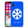 שלג כיסוי מגן קשיח בעיצוב אישי עם השם שלך ל Apple iPhone X יחידה אחת סקרין מובייל