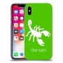 עקרב כיסוי מגן קשיח בעיצוב אישי עם השם שלך ל Apple iPhone X יחידה אחת סקרין מובייל