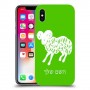 טלה כיסוי מגן קשיח בעיצוב אישי עם השם שלך ל Apple iPhone X יחידה אחת סקרין מובייל
