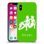 תאומים כיסוי מגן קשיח בעיצוב אישי עם השם שלך ל Apple iPhone X יחידה אחת סקרין מובייל