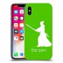 סמוראי כיסוי מגן קשיח בעיצוב אישי עם השם שלך ל Apple iPhone X יחידה אחת סקרין מובייל