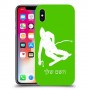 סקִי כיסוי מגן קשיח בעיצוב אישי עם השם שלך ל Apple iPhone X יחידה אחת סקרין מובייל