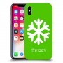 שלג כיסוי מגן קשיח בעיצוב אישי עם השם שלך ל Apple iPhone X יחידה אחת סקרין מובייל