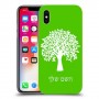 עץ כיסוי מגן קשיח בעיצוב אישי עם השם שלך ל Apple iPhone X יחידה אחת סקרין מובייל