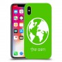 עולם כיסוי מגן קשיח בעיצוב אישי עם השם שלך ל Apple iPhone X יחידה אחת סקרין מובייל