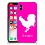 תרנגול כיסוי מגן קשיח בעיצוב אישי עם השם שלך ל Apple iPhone X יחידה אחת סקרין מובייל