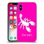 עקרב כיסוי מגן קשיח בעיצוב אישי עם השם שלך ל Apple iPhone X יחידה אחת סקרין מובייל