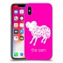 טלה כיסוי מגן קשיח בעיצוב אישי עם השם שלך ל Apple iPhone X יחידה אחת סקרין מובייל