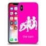 תאומים כיסוי מגן קשיח בעיצוב אישי עם השם שלך ל Apple iPhone X יחידה אחת סקרין מובייל